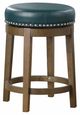 Homelegance® Westby Brown/Green Swivel Counter Height Stool-0