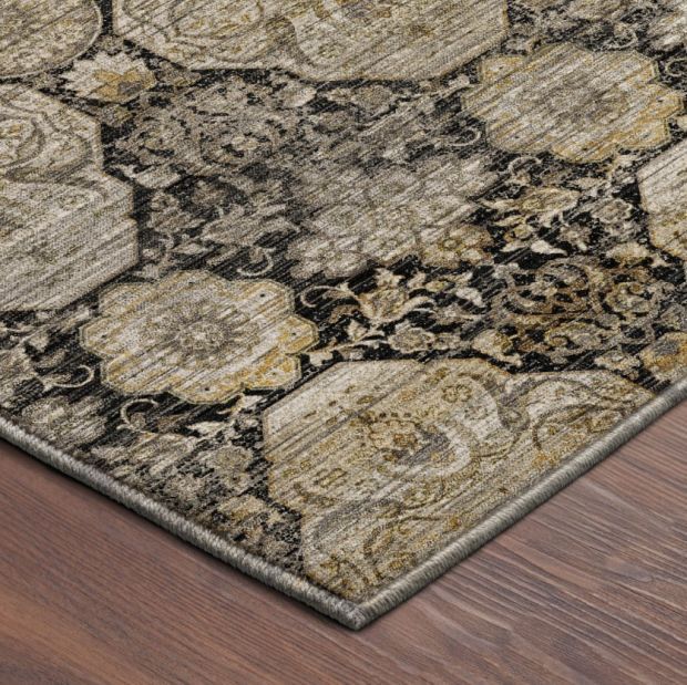 Dalyn™ Rug Company Aristo AR8 Black 5'x8' Area Rug-4