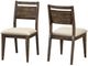 Winners Only® Zoey Brown Cushion Side Chair-1