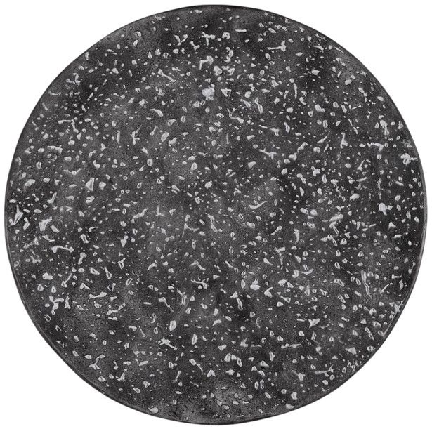 Universal Explore Home™ Coastal Living Outdoor Stinson Speckled Gray Concrete Accent Table-3