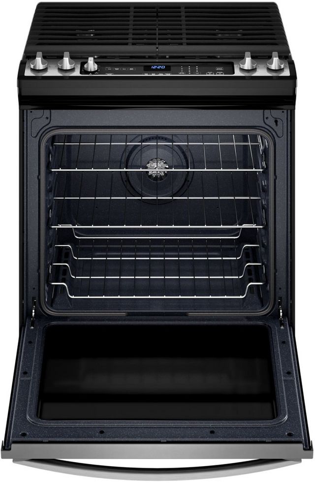 Whirlpool® 30" Stainless Steel 7-in-1 Air Fry Oven Slide In Gas Range-2