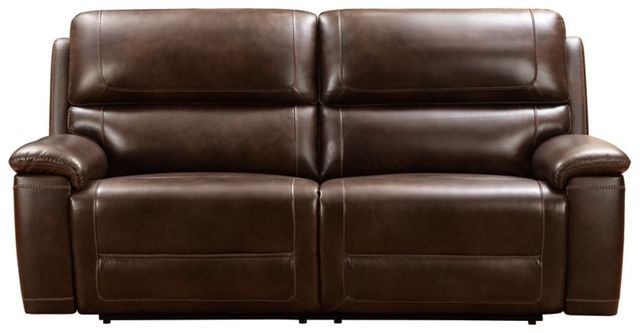 Signature Design by Ashley® Wentler Brown Power Reclining Sofa-2