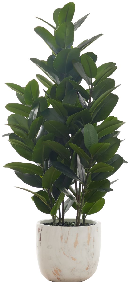 Monarch Specialties Inc. Green/White 31" Tall Artificial Potted Garcinia Tree-0