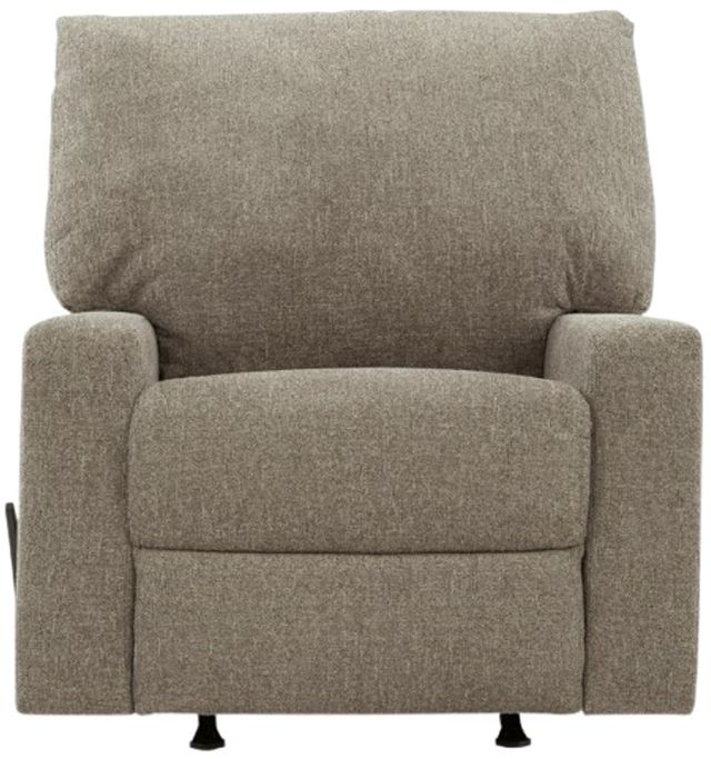 Benchcraft® Newellen Hemp Manual Rocker Recliner-2