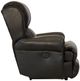 Catnapper® Duncan Chocolate Power Deluxe Lay Flat Recliner-4