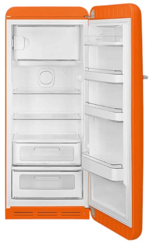 Smeg 50's Retro Style 9.9 Cu. Ft. Orange Compact Refrigerator-1