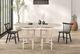 Furniture of America® Hines White Oak Oval Dining Table-1