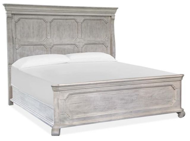 Magnussen Home® Bronwyn Alabaster/Baja Natural Queen Panel Bed-0