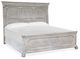 Magnussen Home® Bronwyn Alabaster/Baja Natural Queen Panel Bed-0
