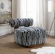 Furniture of America® Niobe Midnight Blue Accent Chair-1