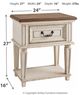 Signature Design by Ashley® Realyn Antique Two-Tone Nightstand-3