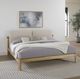 Modus Furniture Furano Ginger/Natural California King Upholstered Platform Bed with Two Cushion-1