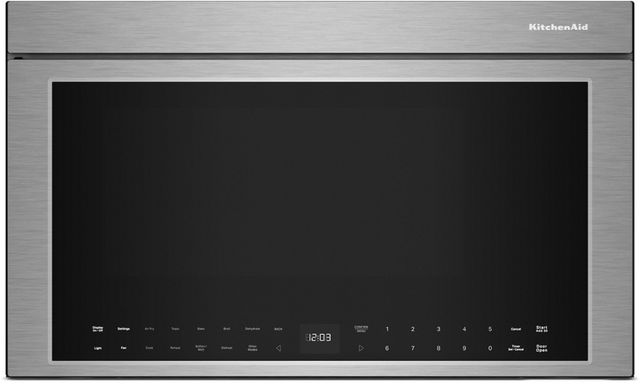 FLOOR MODEL KitchenAid® PrintShield Stainless Over The Range Microwave Oven-0