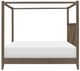 Legacy Classic XXX's and OOO's Cocoa Queen Canopy Bed-2