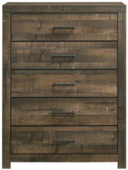 American Wholesale Furniture Bailey Music Warm Walnut Chest