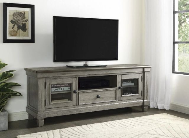 Homelegance® Granby Antique Gray/Coffee 64" TV Stand-1