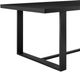 Armen Living Alegria Black Outdoor Patio Dining Table-2
