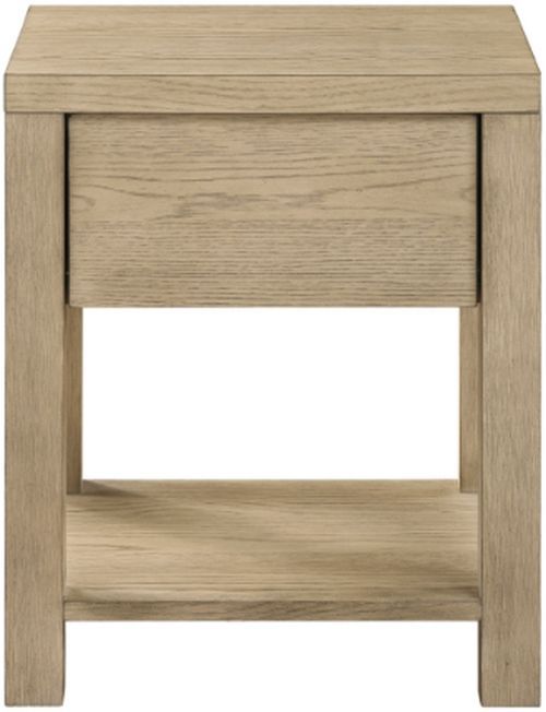 Winners Only® Newberry Beige 18" Nightstand-2