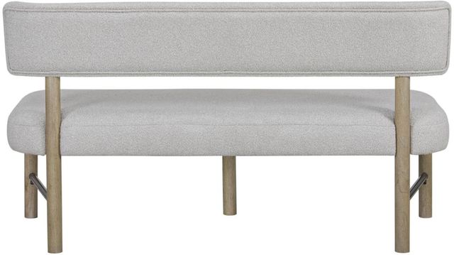Bernards Pagosa Gray Upholstered Bench-3