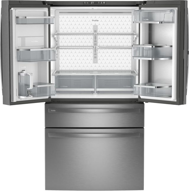 GE Profile™ 36'' 28.7 Cu. Ft. Fingerprint Resistant Stainless Steel French Door Refrigerator-1