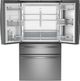 GE Profile™ 36 in. 28.7 Cu. Ft. Fingerprint Resistant Stainless Steel French Door Refrigerator-1