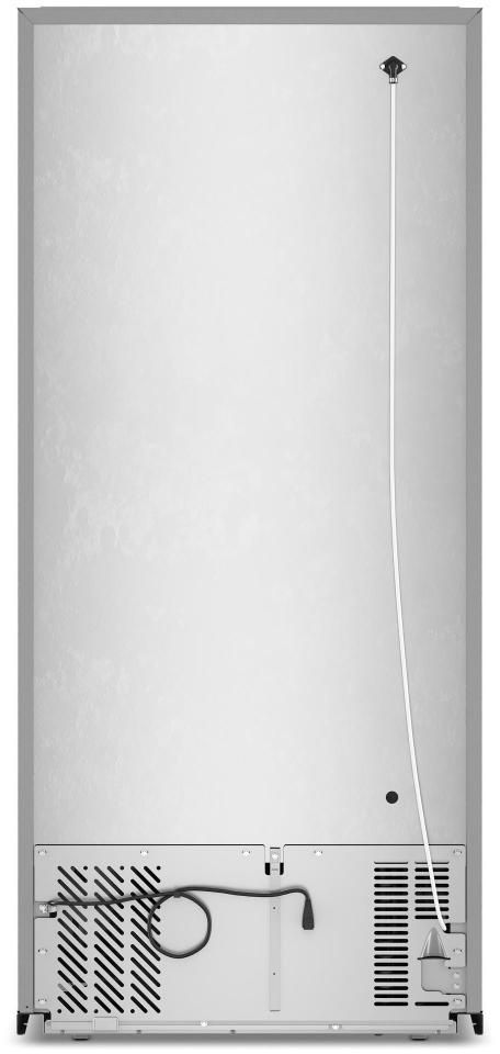 Whirlpool® 28" 14.3 Cu. Ft. Fingerprint Resistant Stainless Finish Top Freezer Refrigerator with Total Coverage Cooling-4