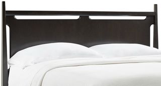 aspenhome® Sutton French Roast Queen Panel Headboard and Footboard 
