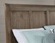 Vaughan-Bassett Centennial Solids Chestnut Creek Pewter Queen Sleigh Bed With Bench Footboard-1