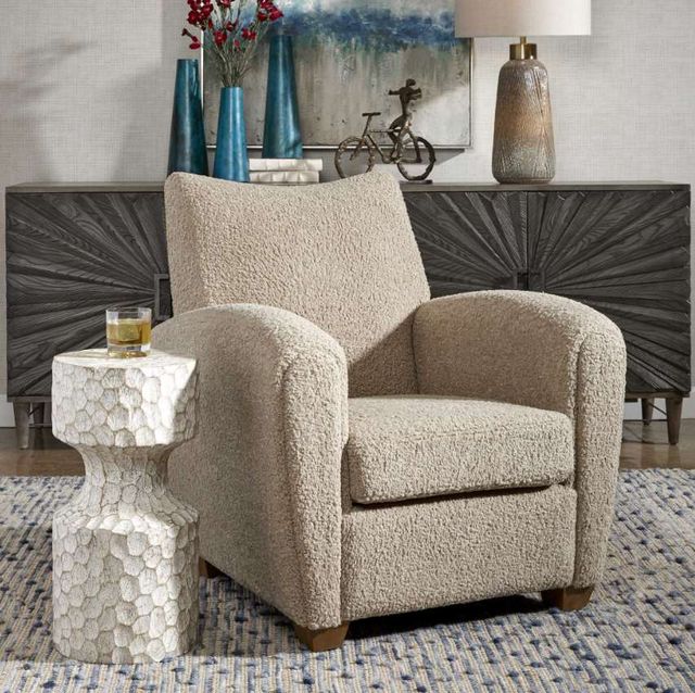 Uttermost® Teddy Latte Accent Chair-1