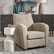 Uttermost® Teddy Latte Accent Chair-1