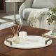 Renwil® Bianca Antique Brass/White Tray-1