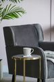 A & B Home 4-Piece Gold/White Coaster Set-5