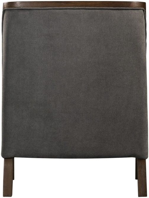 Elements International Hopkins Brown/Columbia Charcoal Accent Chair-1