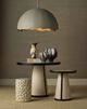 Currey & Company Inoue Black/Off White Vase-5