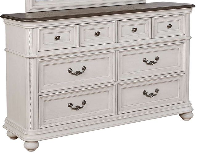 Dynasty Dresser and Mirror -1