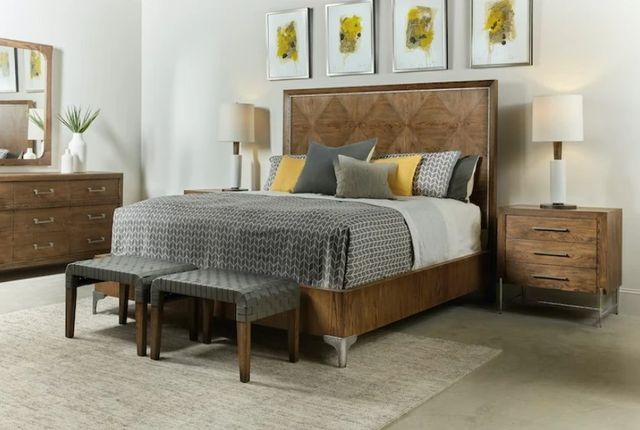 Hooker® Furniture Chapman Sorrel 3-Drawer Nightstand-1