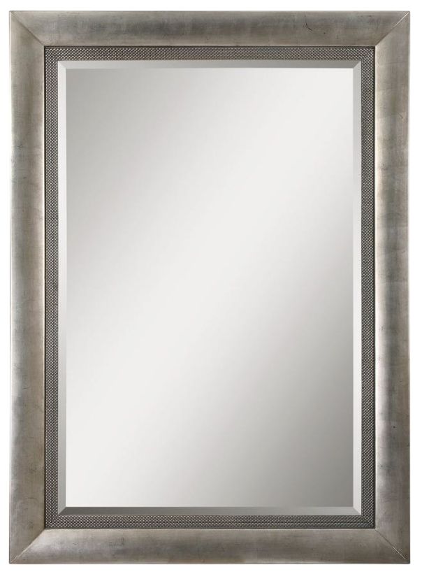 Uttermost® Gilford Antique Silver Mirror-0