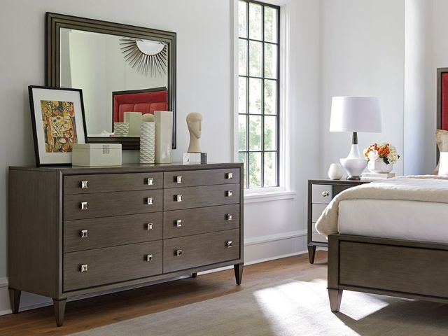 Lexington Home Ariana Miranda Charcoal Gray Mirror-3