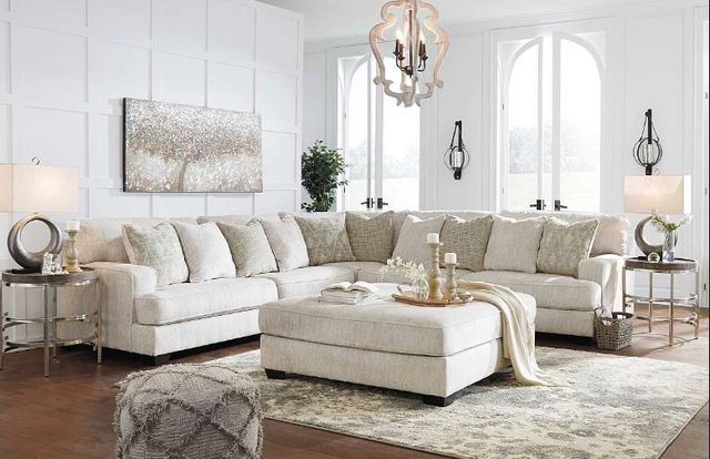 Signature Design by Ashley® Rawcliffe 2-Piece Parchment Living Room Set-3
