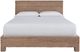 Universal Explore Home™ Modern Farmhouse Seaton Wheat King Panel Bed-2