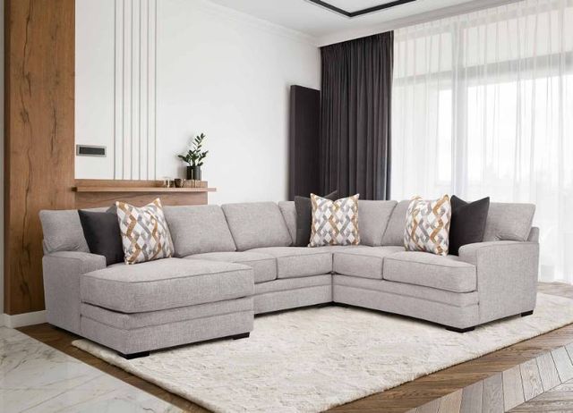 Franklin™ Protege 4-Piece Crosby Dove U-Shape Sectional-6