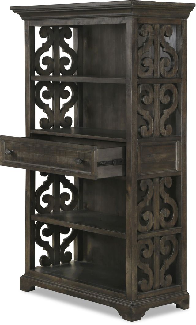 Magnussen Home® Bellamy Peppercorn Bookcase-2