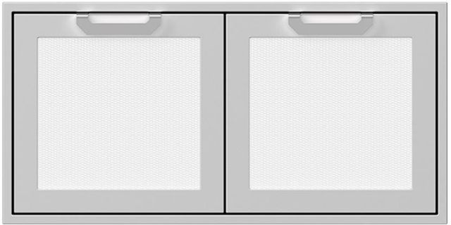 Hestan® AGSD Series 42" Froth Outdoor Double Storage Doors-0