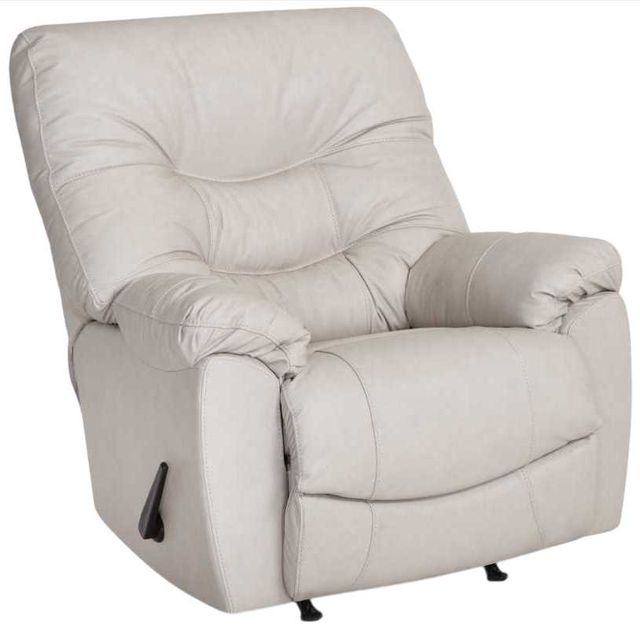 Franklin™ Trilogy Federica Light Taupe Manual Swivel Rocker Recliner-0