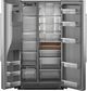 KitchenAid® 36" 28.7 Cu. Ft. PrintShield® Stainless Steel Side-by-Side Refrigerator with Panoramic LED Lighting-1