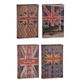A & B Home 4-Piece Blue/Red/White Faux Book Set-0