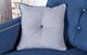 Furniture of America® Ravel Blue Loveseat-5