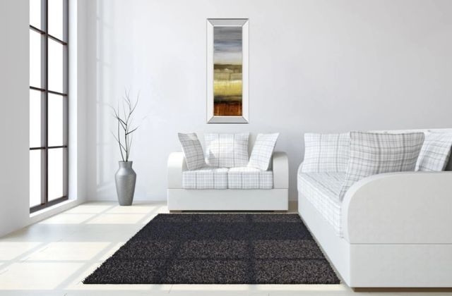 Classy Art Summer Rain II by Lanie Loreth Mirror Framed Wall Art-3