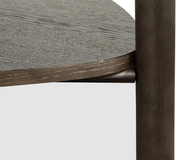 Magnussen Home® Hadleigh Black Coffee Bean Shaped Accent End Table-3