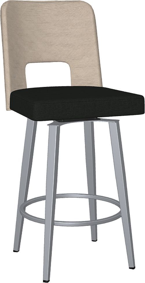 Amisco Customizable Chase Counter Swivel Stool-2